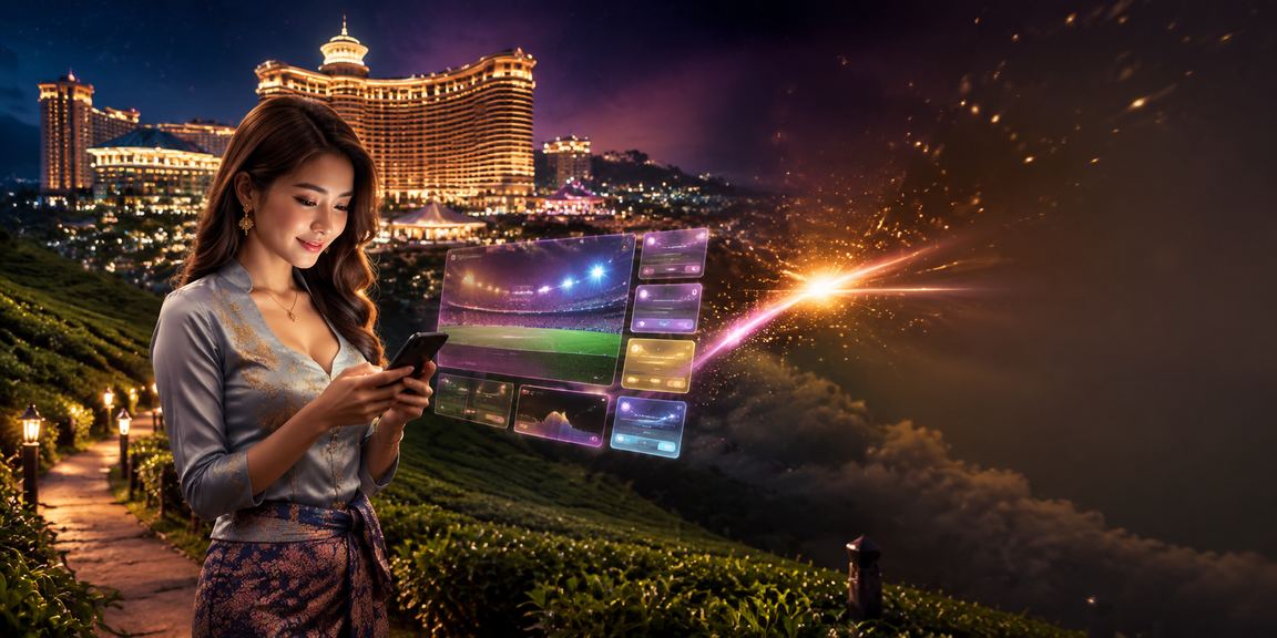 Pemain di Genting Highlands mengakses kasino mudah alih j10 melalui telefon pintar