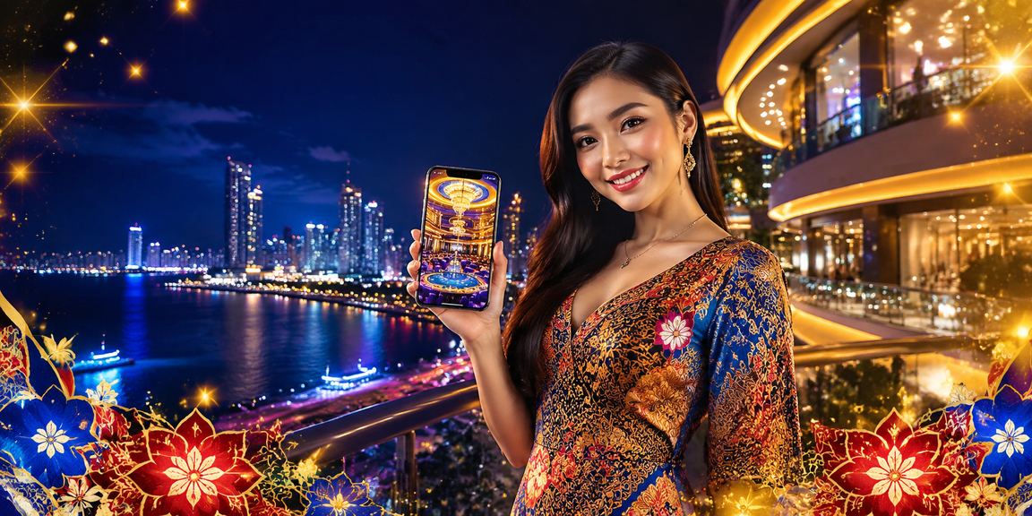 Aplikasi kasino Malaysia j10 pada skrin telefon pintar